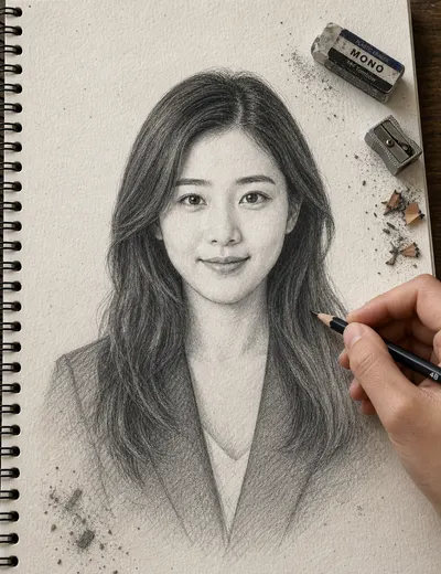 AI Sketch Portrait Generator